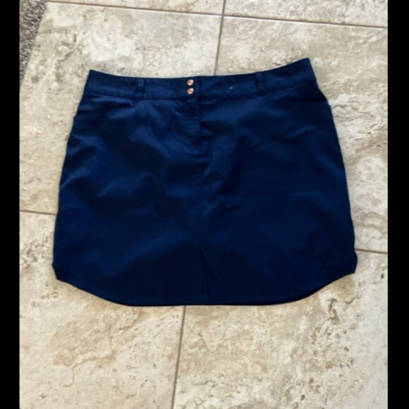2/$10 SALE 🎄Adidas size 14 Blue Mini Skirt - Picture 1 of 4